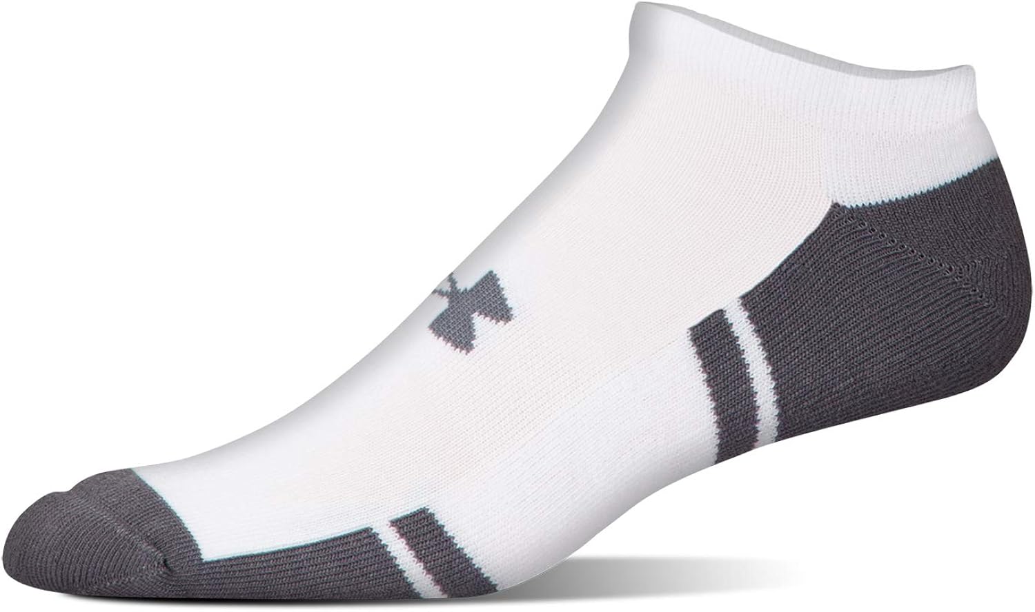 Under Armour Adult Resistor 3.0 No Show Socks, 6-Pairs: Clothing