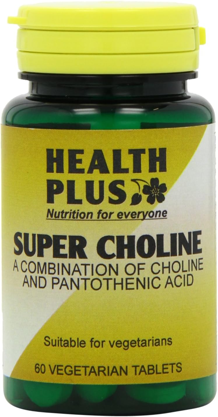 Health Plus Super Choline Vitamin B Supplement 60 Tablets Amazon.co.uk Health & Personal Care