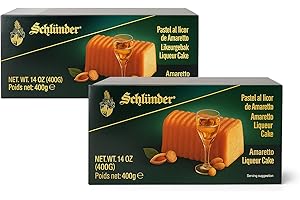 GENERIC Schlünder – Amaretto Liqueur Cake 14 oz (400g) – Imported From Germany - 2 PACK