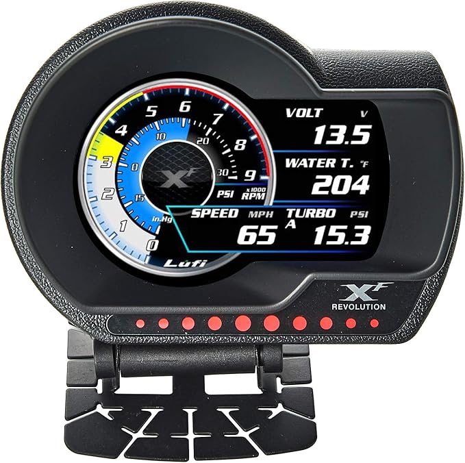 LufiXf Multifunctional Obd2 Gauge, Heads Up Display, Obd2 Scanning