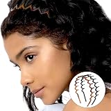 Couduan 2 Pcs Zig Zag Headbands Adjustable Non-Slip Hair Accessories Women’s view 6