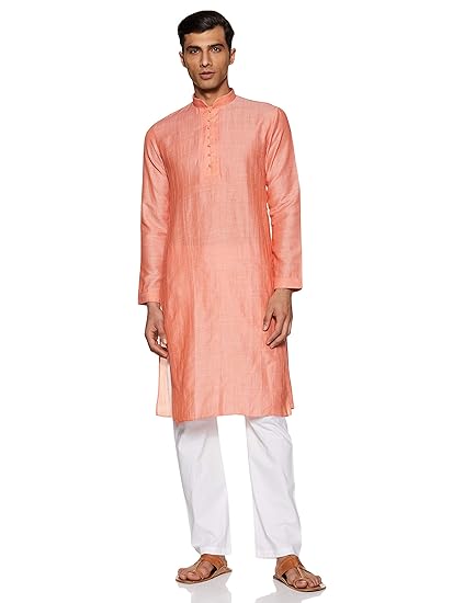 Men's Blended Kurta & Pyjama Set (SDES204)