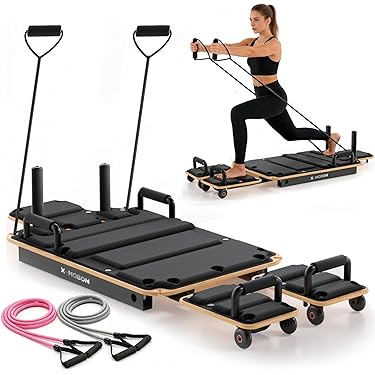 Pilates Board Reformer 2024 - Pliable - Multi-usages - Bleu Sarcelle - Neuf
