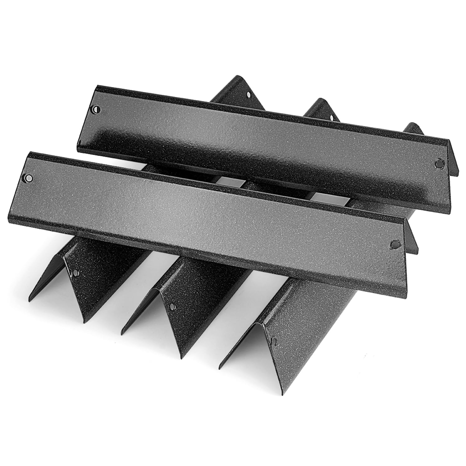 Vnierxful 38.9 cm Flavorizer Bars for Weber Spirit 300 e310 e320 S310 S320, Porcelain Enamel Burner Cover for Weber 7636 Replacement Parts Accessories