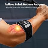 FREETOO Tennis Elbow Support Strap Adjustable with Removable Pad Black view 2