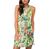 HiMONE Vacation Dresses for Women 2025 Summer Dress Women's Casual Sundresses Casual Beach Petite Sun Dress XS-2XL
