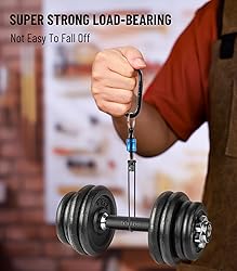 katerk 18pcs Bit Holder with Carabiner Socket for