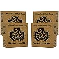 4 Bar Nabulsi Nablus Green Olive Oil & Laurel Soap Glycerin Cold Pressed Natural Pure Egyptian Traditional Handmade All Skin Face Body Hair Types Vegan