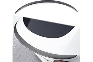 YJMOTOR Fit for Tesla Model Y Spoiler Rear Wing 2020-2023 2024 Tesla Model Y Rear Trunk Lip, Upgraded Version Sporty Appearance Tesla Model Y Accessories Trunk Spoiler(Glossy Carbon Pattern)