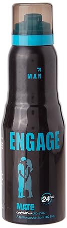 Engage Man Deodorant Mate, 150ml / 165ml (Weight May Vary)
