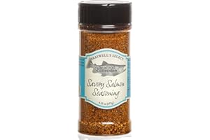 BRASWELL'S Braswell’s Savory Salmon Seasoning – Small-Batch, Renowned Specialty, Made in USA, Since 1946 (6.25oz)