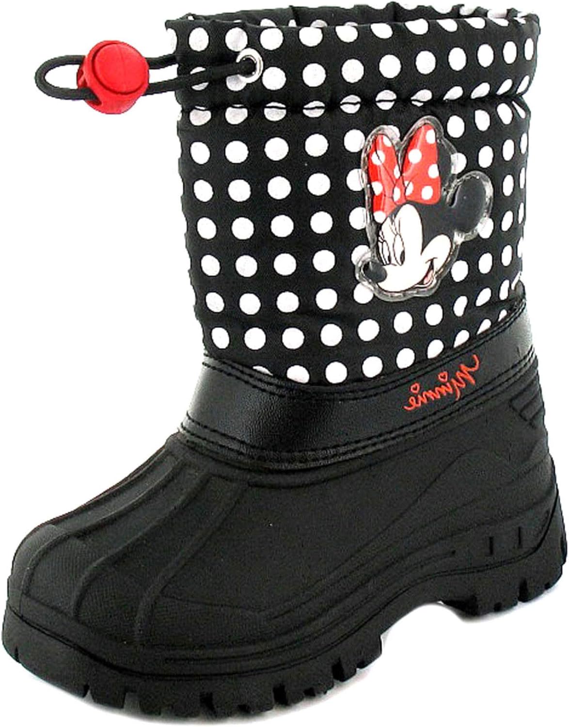 Minnie Mouse Snow Girls KneeHigh & Long Boots Black 13 Child UK