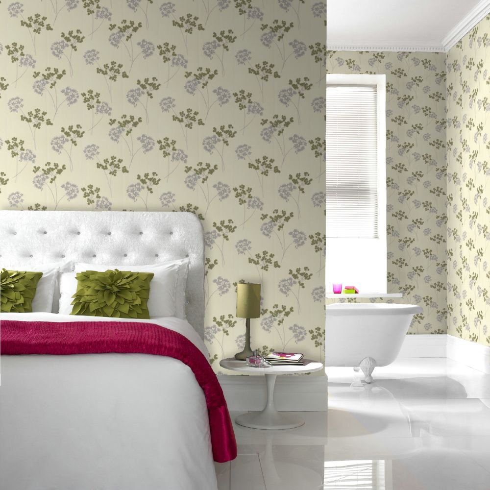 Superfresco Easy Paste The Wall Floral Milly Apple Wallpaper