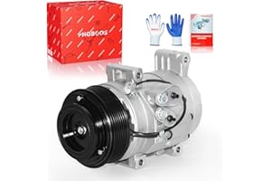 PHOBOOS A/C Compressor with Clutch Compatible with Toyota Tacoma 2005-2015 L4 2.7L/V6 4.0L, Fast Cooling, Low Noise, Easy Installation, Ref. 68677