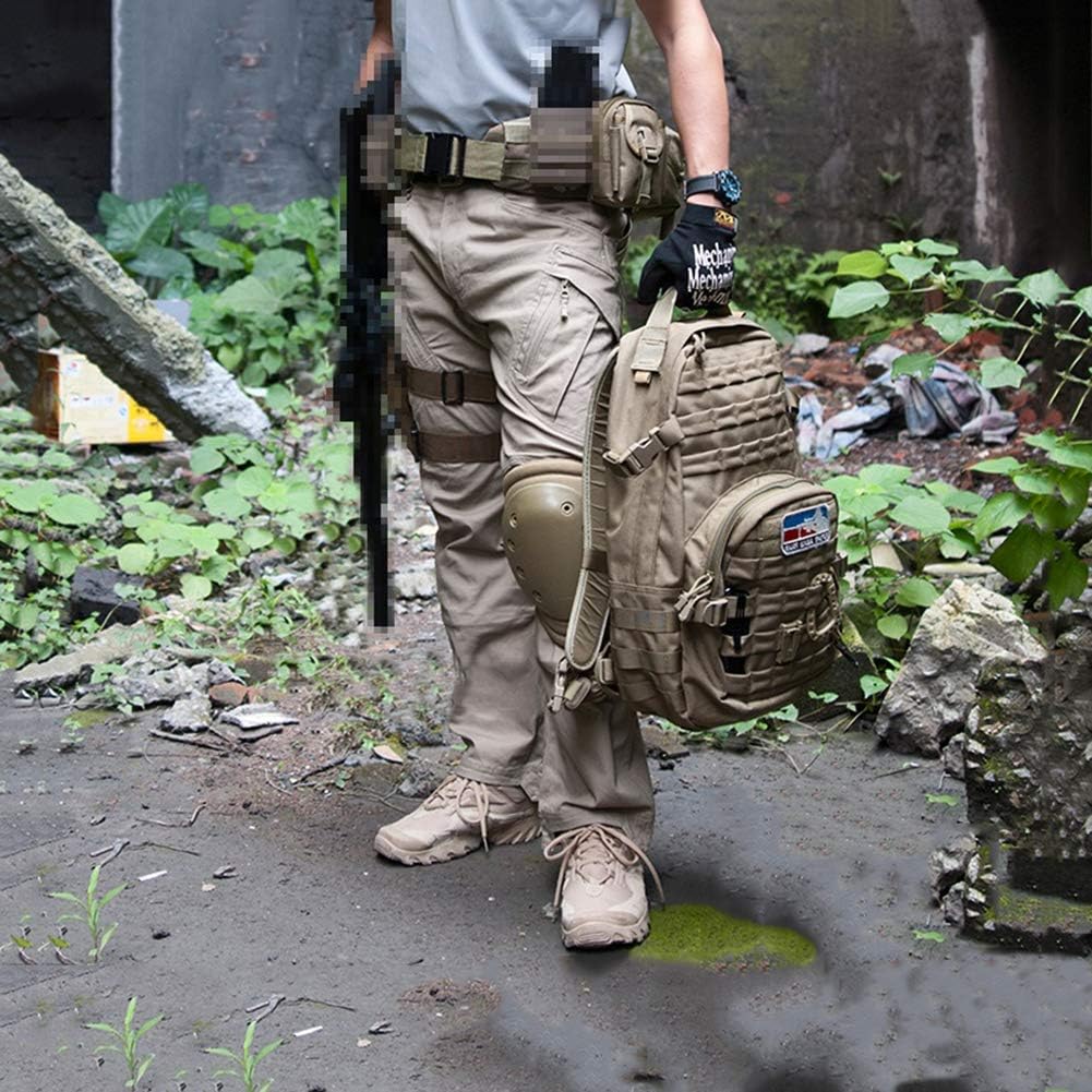 CARWORNIC Gear Men's Assault Tactical Pants Lightweight Cotton Outdoor Military Combat Cargo Trousers: Clothing