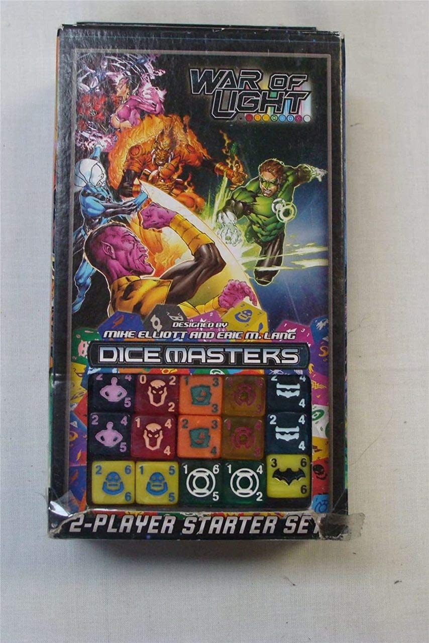 DC Dice Masters War of Light Starter Board Game