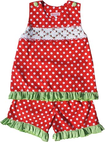 girls red summer dress