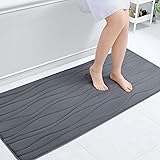 Buganda Memory Foam Bathroom Rug Mat 47x20, Extra