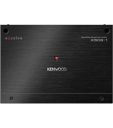 Amazon.com: Kenwood eXcelon XR601-1 Class D Mono Amplifier