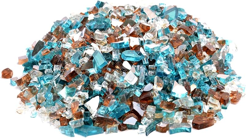 Amazon Com Skyflame 10 Pound Blended Fire Glass For Fire Pit