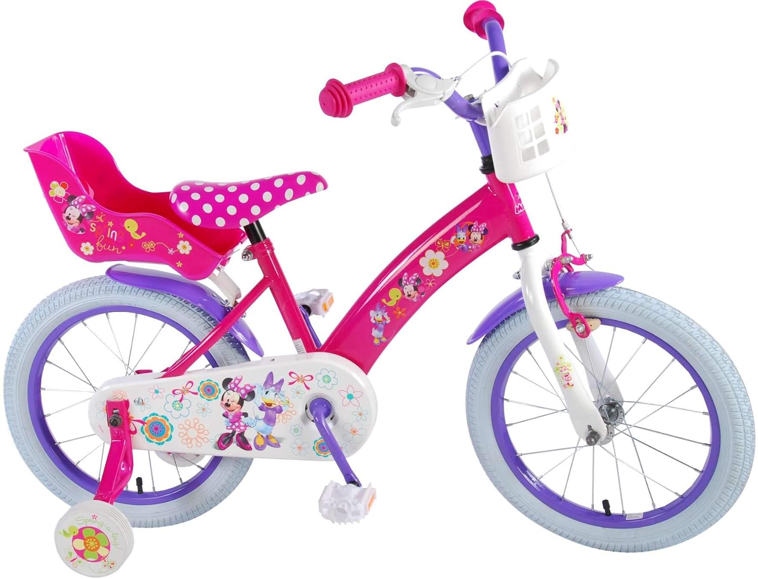 minnie mouse bike basket