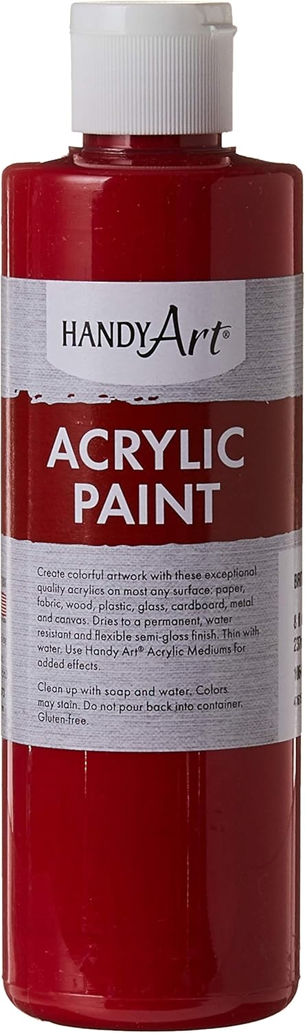 Handy Art 881020 Acrylic Paint, Assorted, 64 Fl Oz: Home Improvement