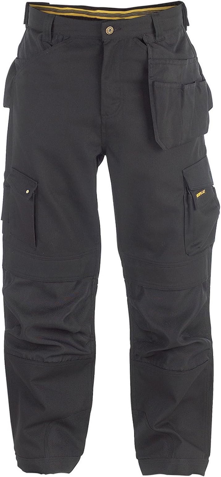 CAT Workwear Mens Cat Caterpillar Mens C172 Trademark Workwear Holster Cargo Pants