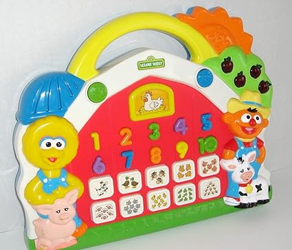 sesame street numbers toy