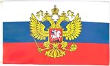 AZ FLAG Russia With Eagle Flag 2x3 Ft 100D Polyester Two Grommets