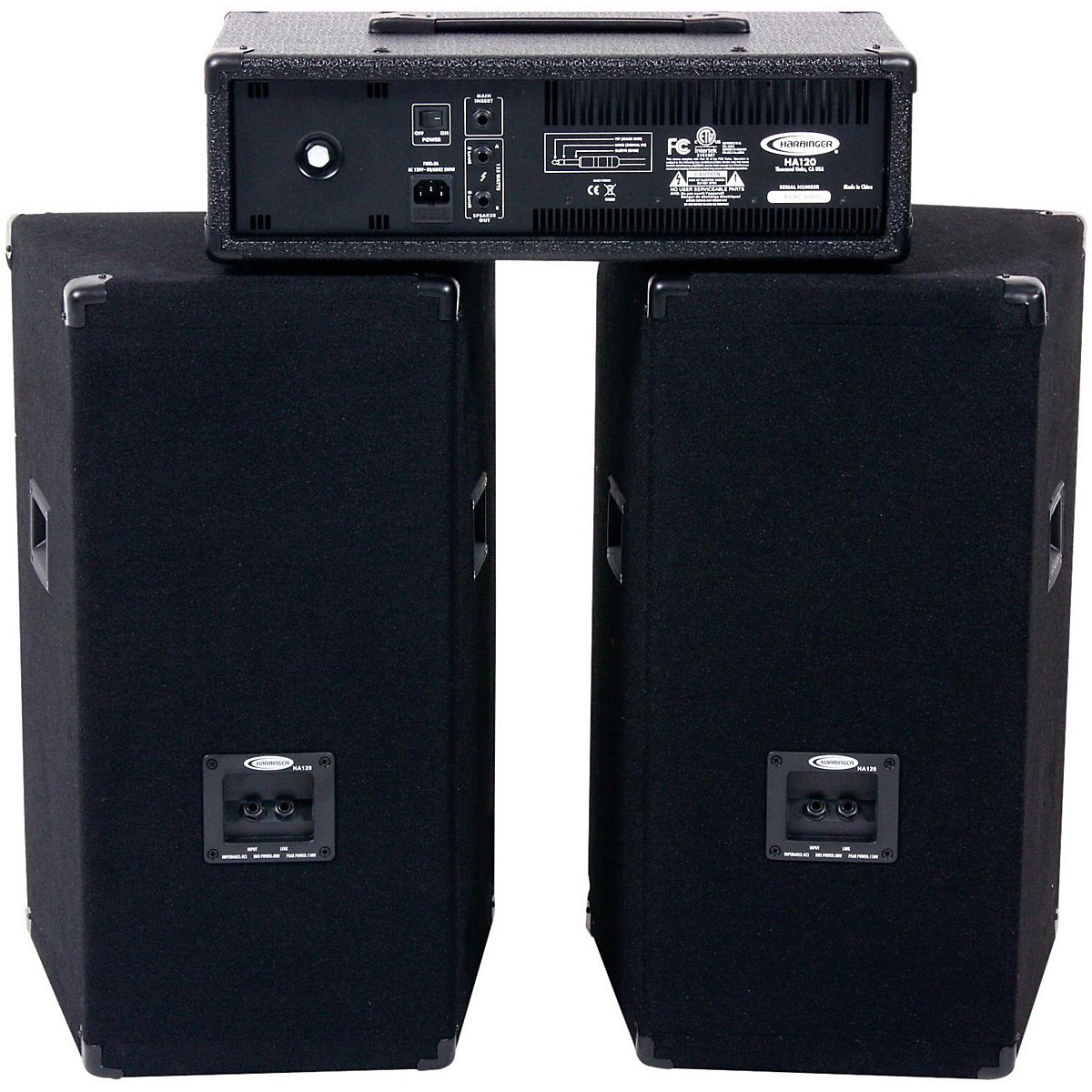 harbinger 120w pa system