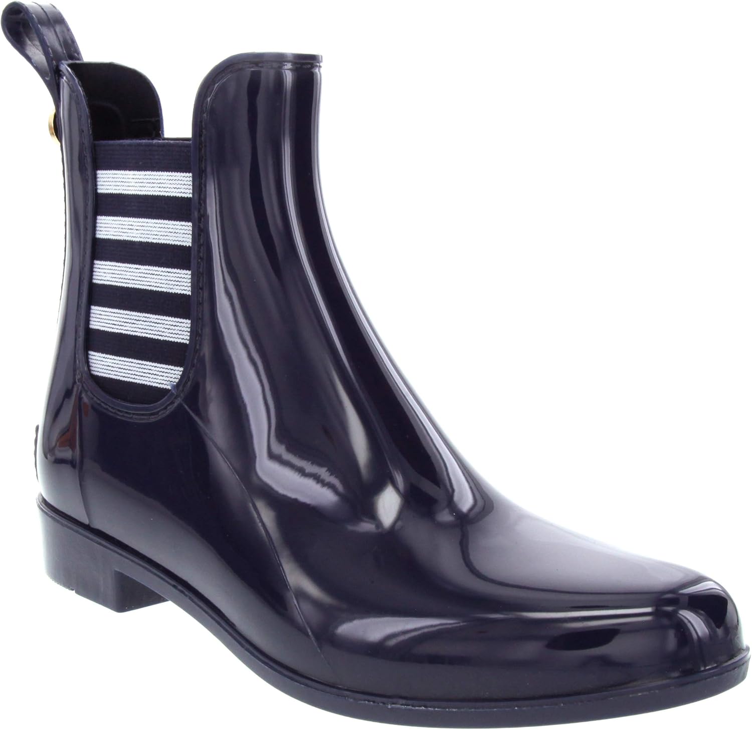 london fog piccadilly women's chelsea waterproof rain boots