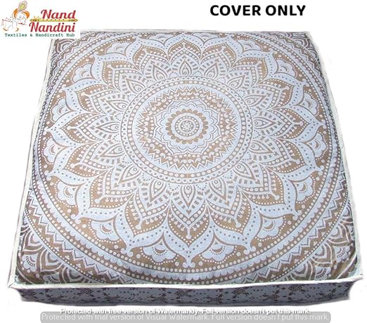 Amazon Com Nandnandini Indian Pet Beds Seating Pouf Boho Decor