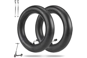 ulip (2 Pack) 8.5 inch Inner Tube Rear Wheel Bent Valve Stem 50/75-6.1 Rear Tire 8 1/2 x2 Compatible for Gotrax GXL V2 Hiboy S2 Pro Xiaomi M365 Pro 1S MI3 Lite Pro2 Electric Scooters