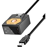 NETUM NT-480 Fixed Mount 2D Barcode Scanner, Auto-Sensing Embedded -USB | Industrial 1D/2D QR barcode scanner for kiosks, conveyors, POS, manufacturing and self-service systems.