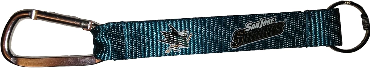 NHL Mens NHL Carabiner Lanyard Keyring