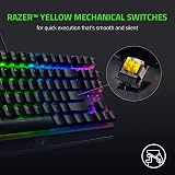 Razer BlackWidow V3 Tenkeyless Yellow Switch Compact Mechanical Keyboard US view 3