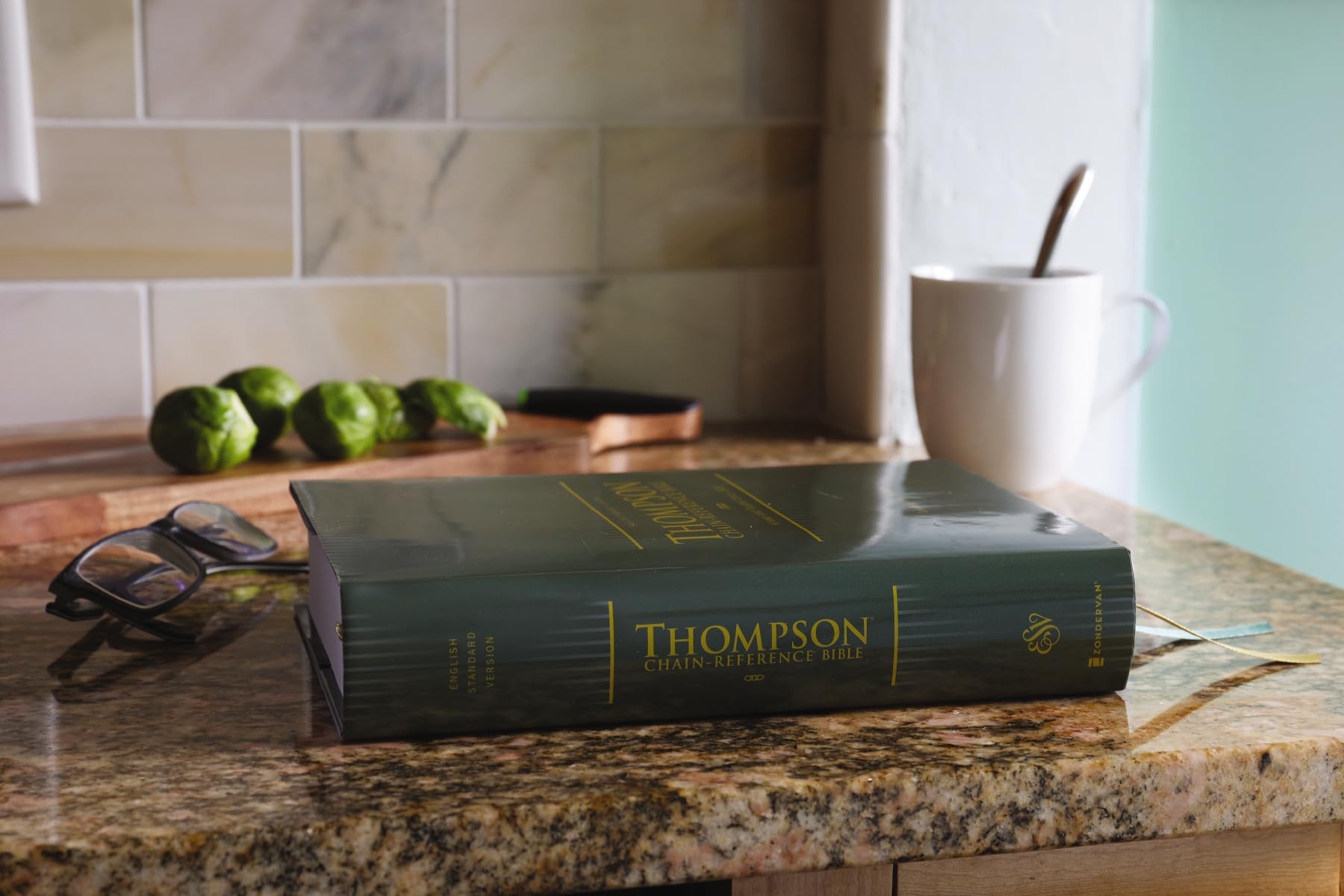 ESV, Thompson Chain-Reference Bible, Hardcover, Green, Red Letter ESV, Thompson Chain-Reference Bible, Hardcover, Green, Red Letter Hardcover