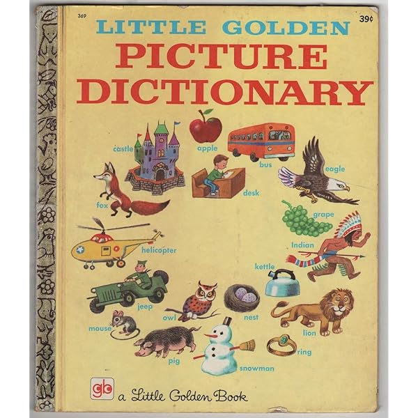The golden picture dictionary 洋書 The Golden Picture