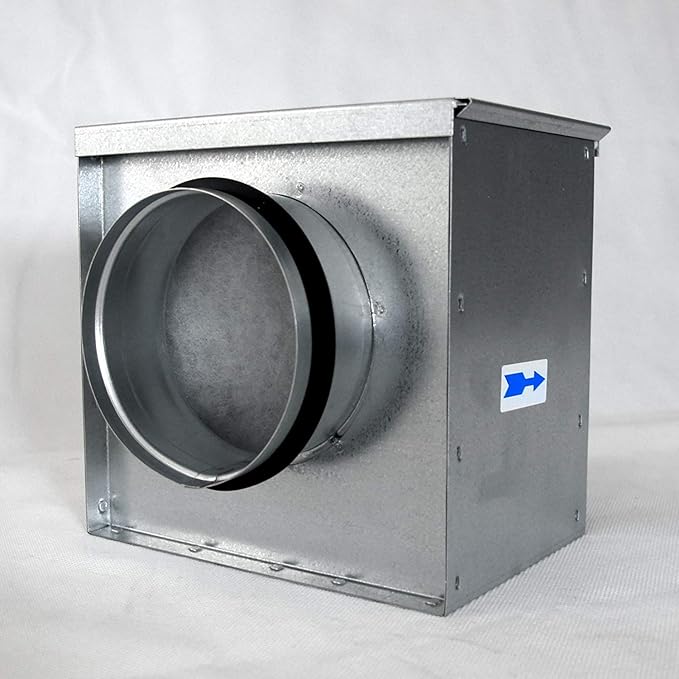 neverest FB/G4 4 Inch inline Duct G4 Air Filter Box for Extractor Fan