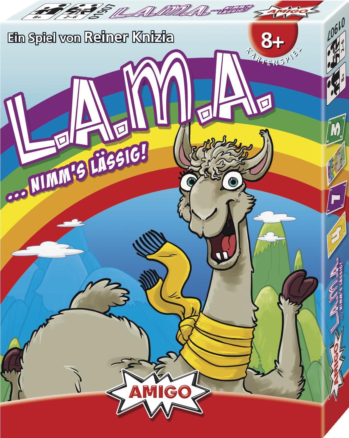 AMIGO card game - 01907 - Lama Playing Cards