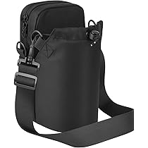 スマホアクセサリー topology Bottle Sacoche & Bungee Strap Bottle Sacoche ボトルサコッシュ / Black (Puffer) / Bungee