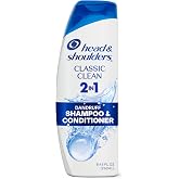 Head and Shoulders Classic Clean 2-in-1 Anti-Dandruff Shampoo + Conditioner 8.45 Fl Oz