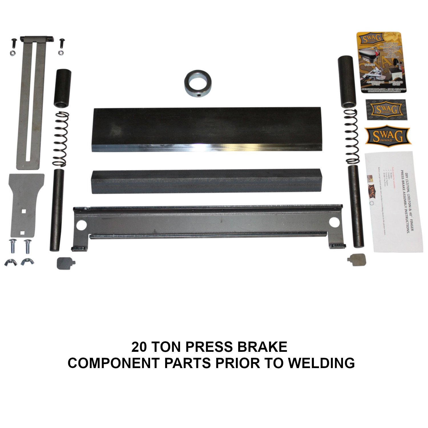 SWAG Off Road 20 Ton Press Brake"Fully Welded" Find Hydraulic