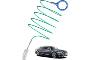 EVOULTES Auto Sunroof Drain Cleaning Tool, 78 Inch Flexible Drain Brush Long Pipe Cleaners for Car, Tube Cleaning Brush Slim Drain Dredging Tool Perfect for Car Sunroof, Windshield Wiper Drain Hole