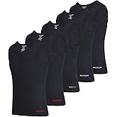 True Religion Lightweight Tank Tops for Men, 5 Pack Classic Ribbed Cotton Mens Undershirts