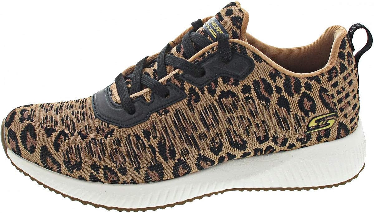 Skechers Bobs Squad 117029 Leopard LPD Damessneakers Amazon.nl