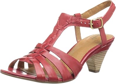clarks red sandals amazon