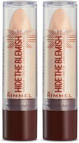 Rimmel London Hide The Blemish Concealer Soft Honey 4.5 g Pack of 2