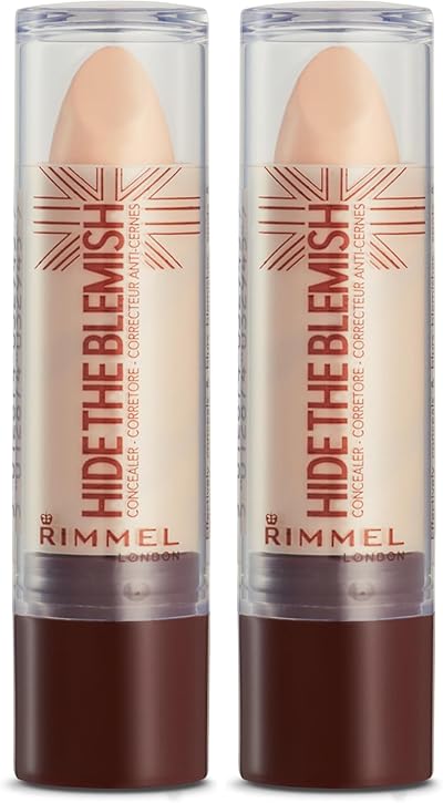 Rimmel London Hide The Blemish Concealer Soft Honey 4.5 g Pack of 2
