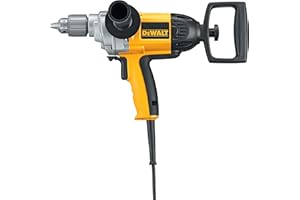 DEWALT Electric Drill, Spade Handle, 1/2-Inch, 9-Amp (DW130V)